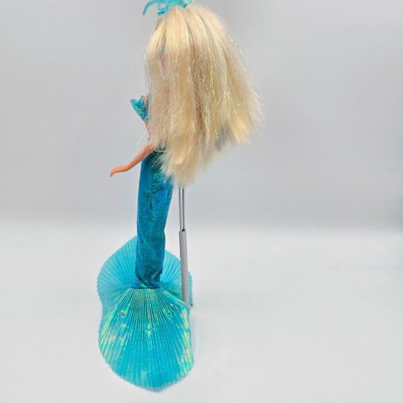 1991 Mattel Mermaid Barbie Doll 1991 1434 Blonde Glitter Hair Read - Picture 5 of 16